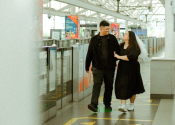 Prewedding di MRT Jakarta