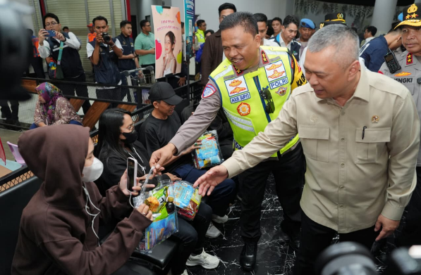 Menhub dan Kakorlantas Tinjau Pelabuhan Merak–Ciwandan, Pastikan Arus Mudik Lebaran 2026 Lancar